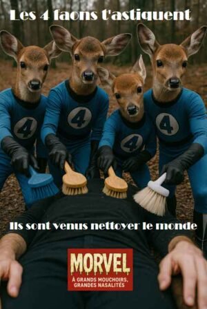 détournement des quatre fantastiques www.botoxoffice.fr