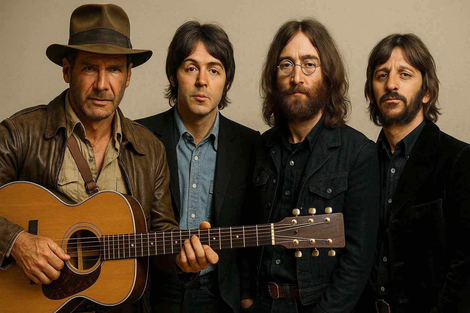 biographie de George Harrison et de Harrison Ford www.botoxoffice.fr